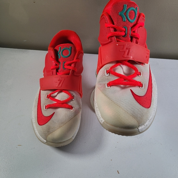 Nike KD VII 7 Christmas Egg Nog Kevin Durant shoes Size 7 boy's - men - Picture 6 of 16